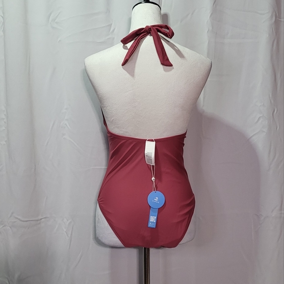 Cupshe Women's NWT Pink Alexandrea Cutout O-Ring One Piece Swimsuit Size Medium - Picture 7 of 10